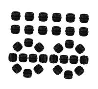 TOYANDONA 32pcs Table Football Bumper Pads Replacement Gaskets Foosball Machine Accessories Small Washers for Table Game Rods and Easy to Install