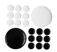 TOYANDONA 360Pcs Go Chess Pieces Double Sided Beads for Home Office Go Clubs Smooth Scratch Resistant Design for Friends Family