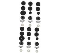 TOYANDONA 36pcs Drum Practice Pad Kit Accessories Cymbal Felts Washers Sleeves Drum Parts Kit Accessories for