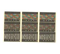 TOYANDONA 36pcs Guitar Fretboard Note Sticker Labels Frets Map Scale Sticker for Beginner Fingerboard Frets Chart