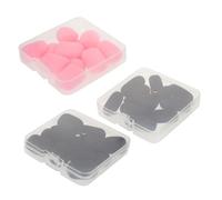 TOYANDONA 36Pcs Microphone Windscreen Foam Covers for Headset and Lapel Mics Windproof High-density Foam Shield Caps Removable Sponge Covers for Noise Reduction and Clear Audio Recording