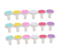 TOYANDONA 36pcs Nail Trimmer Replacement Nail File Pads Trimmer Grinding Heads for Manicure Fit for Newborn Efile Random Color