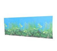 TOYANDONA 3d Aquarium Background Picture 40x102cm Double-sided Fish Tank Backdrop DIY Decorative Poster for Freshwater and Saltwater Tanks
