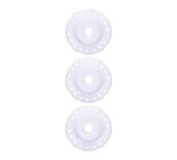 TOYANDONA 3d Pen Base 3pcs White Plastic High-temperature Resistant Holder for DIY Pen Accessories and Desktop Organization