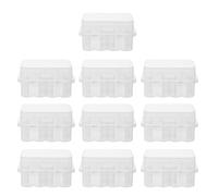 TOYANDONA 3ml Insulin Vial Holder for Diabetic Medication with Plastic Case, Snap Lock Lid, Internal Grooves, and One-Hand Access, for Travel and Patient Visits