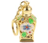 TOYANDONA 3ml Refillable Perfume Glass Bottle Small Essential Oil Container Vintage Design Compact Travel Size with Alloy Crown Accent for Women Fragrance Enthusiasts