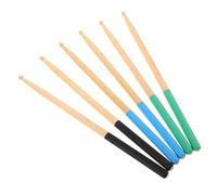 TOYANDONA 3pairs Wooden Drumsticks for Drummer Drumsticks for Electronic Acoustic Drums Beginner Drum Practice and Performance Maple Wood Material Musical Percussion Accessories
