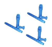 TOYANDONA 3pcs Abs Recorder Flute for Boy Girl Beginner Music Playing Wind Instrument Color Material for Early Education and Coordination Skills
