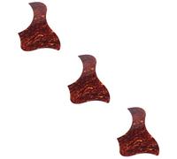 TOYANDONA 3pcs Acoustic Guitar Pickguard Guitar Stickers Self-adhesive Decorative Pickguard