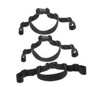 TOYANDONA 3pcs Adjustable Safety High Chair Straps Child Chair Straps Replacement High Harness Polyester Sturdy Secure Inner Ring Design for Strollers on The Go Or Home Use
