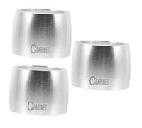 TOYANDONA 3pcs Alto Saxophone Ligature Clip Saxophone Parts Metal Clip Fastener Supplies Smooth Edges