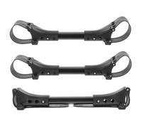 TOYANDONA 3Pcs Baby Stroller Connector Clips for Twins Waterproof Aluminum Twin Stroller Connectors with Adjustable Length Suitable for Travel and Theme Parks for Baby Prams