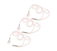 TOYANDONA 3pcs Bearded Dragon Leash Kit Reptile Harness Portable Leash Night Visibility Comfortable for Outdoor Adventures