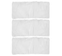 TOYANDONA 3pcs Bird Cage Cover - Bird Cage Net Cover - Adjustable & Breathable Netting Stretchy Guard for Parrot Enclosures Circumference 59"-87"/150-220 Cm White