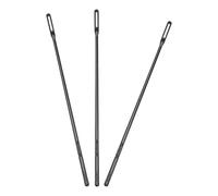 TOYANDONA 3pcs Black Plastic Saxophone and Clarinet Cleaner Wands with Flexible Design for Gentle Care, for Preperformance Care and Rehearsal Wind Instrument Maintenance
