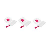 TOYANDONA 3pcs Born Essentials Pram Storage Bag Organiser Storage Wipes Case Wipes Holder Box Boy Girl Tissue Case Material Press Button Design Portable Odorless