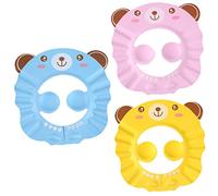 TOYANDONA 3pcs Boy Girl Shower Cap Hair Washing Hat for Boys Girls for Bathing Shower Fun for Toddlers