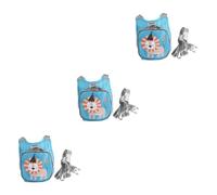 TOYANDONA 3pcs Boys and Girls Safety Harness Sky-Reflective Tape Creative Wrist Link Leashes for Boys Girls Practical Traction Ropes to Prevent Lost