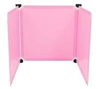 TOYANDONA 3pcs Cat Litter Box Splash Guard Privacy Cover Tall Litter Pan Enclosure with Black Clips for Large Cats Splash-proof Shield for Pet Toilet Protection