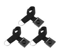TOYANDONA 3PCS Cello Endpin Rest Pads with Adjustable Anti-slip Strap Non-skid Portable Spike Holders for Floor Protection Quiet Practice and Precise Fit for School and Home Use