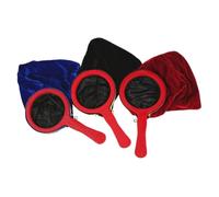 TOYANDONA 3Pcs Change Bag Zipper and Twisting Handle for Stage Tricks for Appear Disappear Illusions for Parties and Festivals