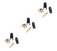 TOYANDONA 3pcs Clarinet Blowtorch Kit for B-flat Clarinet Fabric Mouthpiece for Beginners