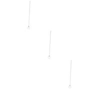 TOYANDONA 3pcs Cymbal Extension Chain for Drum Kit Accessory for Crash and Jazz Cymbals Easy to Install Prolongs Sound Effect Compact Design for Musicians