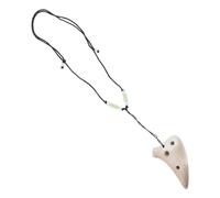 TOYANDONA 3pcs Dolomite Ocarina for Boys and Girls Vintage Mini Musical Instrument Safe and Easy to Play Random Beads