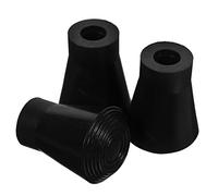 TOYANDONA 3Pcs Drum Stand Rubber Feet Non-Slip Pads for Drum Rack Snare Legs Protection Replacement Parts