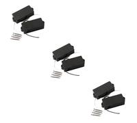 TOYANDONA 3pcs Electric Bass Accessories Pickup High Output for Squire Bass Warm Tones Aggressive Harmonics Pickup Guitar String