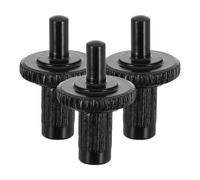 TOYANDONA 3pcs Electric Guitar Bridge Studs 4mm Thread Mounting Studs Screw Inserts - Guitar Bridges Parts Replacement Accessories