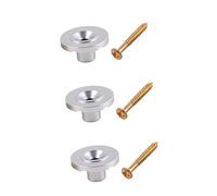 TOYANDONA 3pcs Electric Guitar String Tree Retainer Bass Guitar Pressure String Buckle Mounting Screws