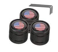 TOYANDONA 3pcs Electric Guitar Volume and Tone Control Knobs Nation Flag Pattern Lightweight Replacement Knobs for Guitar and Bass Unique Decorative Caps