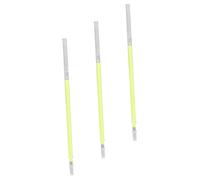 TOYANDONA 3pcs Eyebrow Makeup Pens, Plastic Material with 1mm Fine Tip, Yellow Colour, Easy to Draw Accurate Lines and Position the Exact Shape, Suitable for Beginners and Skilled