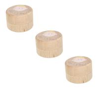 TOYANDONA 3pcs First Haircut Keepsake Box Wooden Fetal Hair Container for Memories for Boys and Girls Adorable Nursery Decor Capacity Hair Storage Thoughtful for Showers and Birthdays