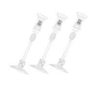TOYANDONA 3pcs Fish Feeding Tools Suction Cup Clips for Fish Tank Clips Aquarium Accessories Veggie Feeding Clamps