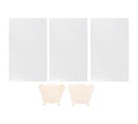 TOYANDONA 3pcs Flexible Litter Pan Pee Shields Cat Litter Box Pee Shields Anti-splashing Long Serving Life Pvc 2.75x2.20x0.98in for Cats Who on The Edge of The Box