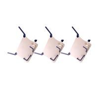 TOYANDONA 3pcs Foldable Portable Music Stand for Students - Compact Desktop Sheet Music Holder and Reading Bookstand for Practice, Performances, and Study
