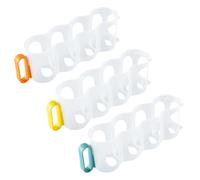 TOYANDONA 3Pcs Fridge Soda Can Organizer with Stackable Refrigerator Beverage Holders for Kitchen Office Living Storage and Drink Display