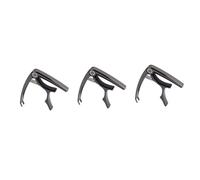 TOYANDONA 3pcs Guitar Capo and Clip Tuner for Acoustic and Electric Guitars Ukulele Banjo and Mandolin Tuning