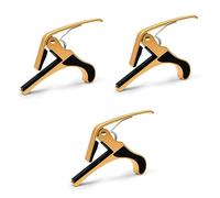 TOYANDONA 3pcs Guitar Capo for Quick Tune Change Metal Capo for Acoustic Guitar Accessory