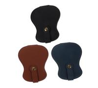 TOYANDONA 3pcs Guitar Pick Storage Bag Pouch Plectrum Holder Organizer for Guitarists Multiple Compartments for Gigging and Practice Sessions