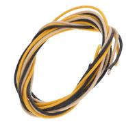 TOYANDONA 3pcs Guitar Pickup Cables Electric Guitar Wires for Optimal Sound Quality Lightweight and Portable Design Essential Accessory for Musicians Black Beige Yellow