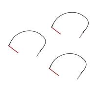 TOYANDONA 3pcs Guitar Pickup Stick Passive Piezo Saddle Transducer for Ukulele Acoustic Guitar High Sensitivity Microphone Durable Construction Easy Installation Black