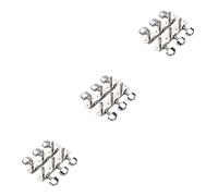 TOYANDONA 3pcs Guitar Tuner Keys Acoustic Guitar Tuning Key Pegs Metal Square Button A String Tuning Peg String