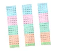 TOYANDONA 3pcs Guzheng Scale Sticker Learning Guzheng Sticker for Beginners Practicing Decal Easy Peel and Stick Design