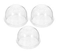TOYANDONA 3pcs Hamster Tunnel External Plugs Pvc Pet Cage Interface Stoppers for Small Animal Tubes Accessories Compatible Hamster and Dwarf Mice Habitats Random Color