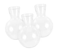 TOYANDONA 3pcs Hanging Glass Planter Planter Bottle for Home Office Glass Vase for Air Plants Live Houseplants Holder