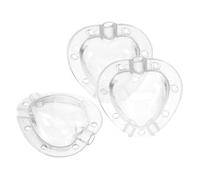 TOYANDONA 3pcs Heart-Shaped Garden Fruit Molds Creative Vegetable Shaping Tools for Tomatoes and Strawberries Reusable Fruit Growing Moulds for Charming Garden Produce