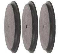 TOYANDONA 3pcs Heavy-duty Plastic Weighted Base Stabilizer Blocks round Trash Can Bottom, Secure Placement and Enhanced Stability for Wastebasket in Kitchen or Living Room